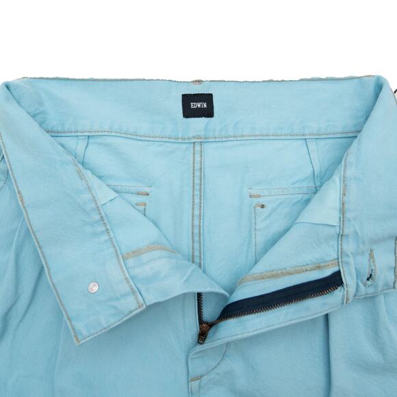 Edwin Ice Isla Pleated Relaxed Trouser Jeans Size 28 - Picture 5 of 8